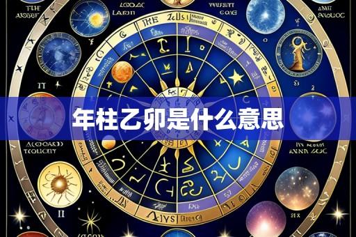 年柱乙卯是什么意思