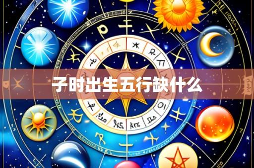 子时出生五行缺什么