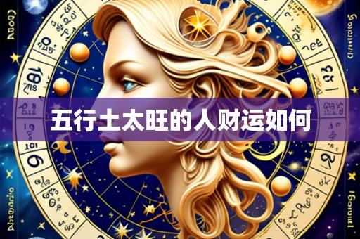 五行土太旺的人财运如何
