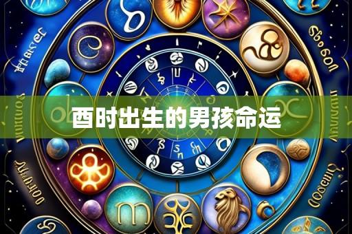 酉时出生的男孩命运