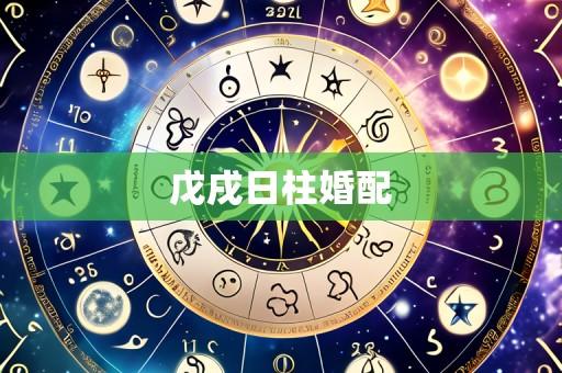 戊戌日柱婚配