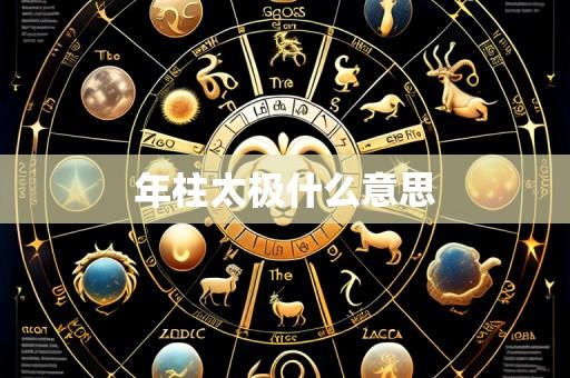 年柱太极什么意思