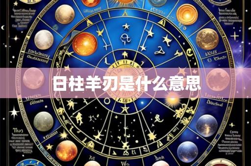日柱羊刃是什么意思