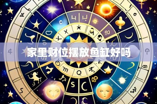 家里财位摆放鱼缸好吗