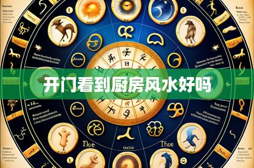 开门看到厨房风水好吗