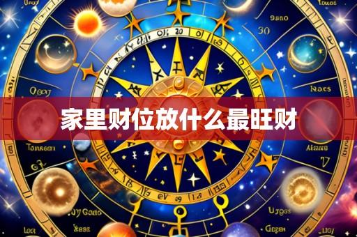 家里财位放什么最旺财