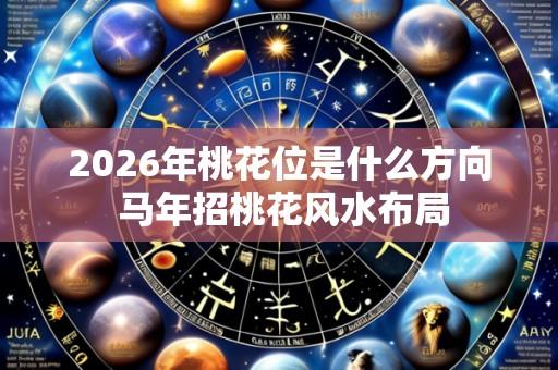 2026年桃花位是什么方向 马年招桃花风水布局