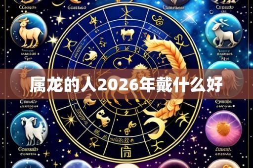 属龙的人2026年戴什么好