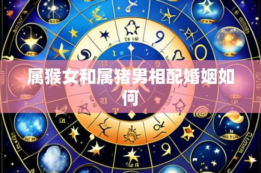 属猴女和属猪男相配婚姻如何