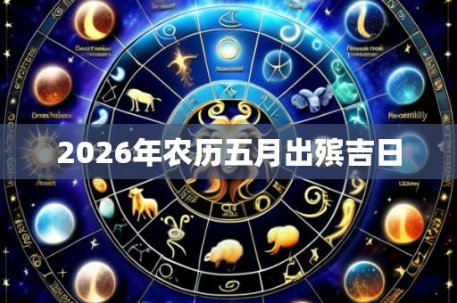 2026年农历五月出殡吉日