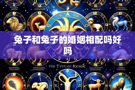 兔子和兔子的婚姻相配吗好吗