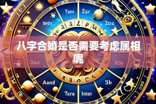 八字合婚是否需要考虑属相呢