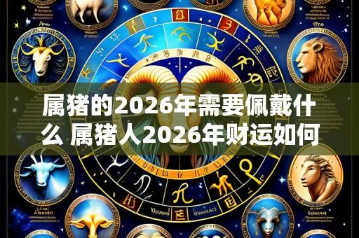 属猪的2026年需要佩戴什么 属猪人2026年财运如何