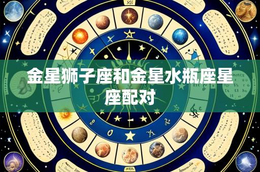 金星狮子座和金星水瓶座星座配对