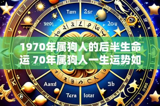 1970年属狗人的后半生命运 70年属狗人一生运势如何