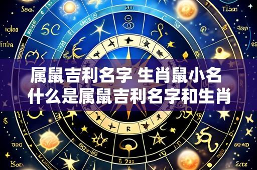 属鼠吉利名字 生肖鼠小名 什么是属鼠吉利名字和生肖鼠小名