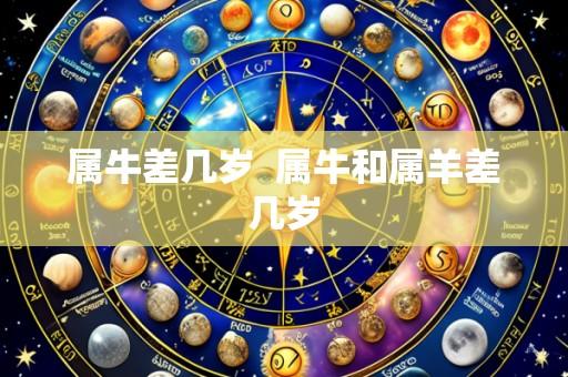 属牛差几岁  属牛和属羊差几岁