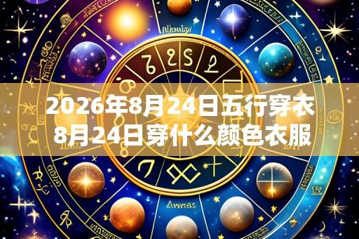 2026年8月24日五行穿衣 8月24日穿什么颜色衣服