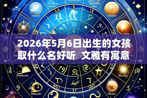 2026年5月6日出生的女孩取什么名好听  文雅有寓意