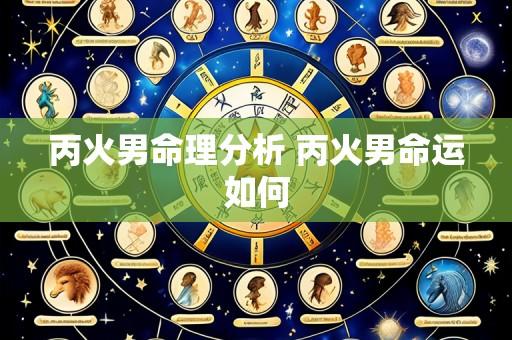 丙火男命理分析 丙火男命运如何