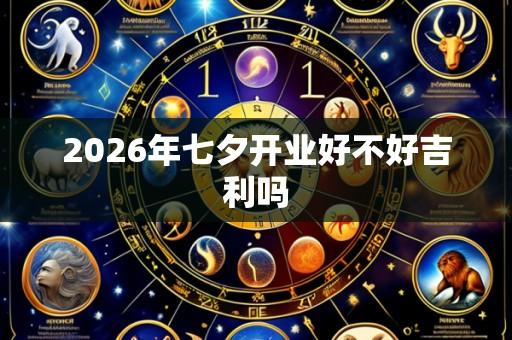 2026年七夕开业好不好吉利吗