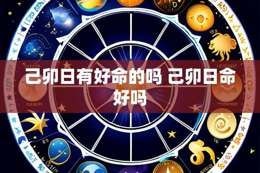 己卯日有好命的吗 己卯日命好吗