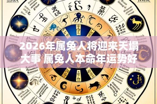 2026年属兔人将迎来天塌大事 属兔人本命年运势好不好
