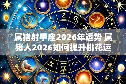 属猪射手座2026年运势 属猪人2026如何提升桃花运