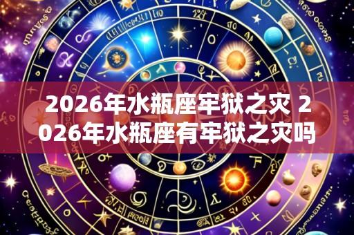 2026年水瓶座牢狱之灾 2026年水瓶座有牢狱之灾吗