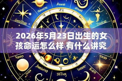 2026年5月23日出生的女孩命运怎么样 有什么讲究