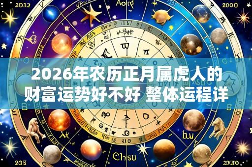 2026年农历正月属虎人的财富运势好不好 整体运程详解