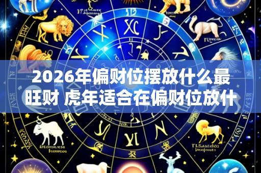 2026年偏财位摆放什么最旺财 虎年适合在偏财位放什么