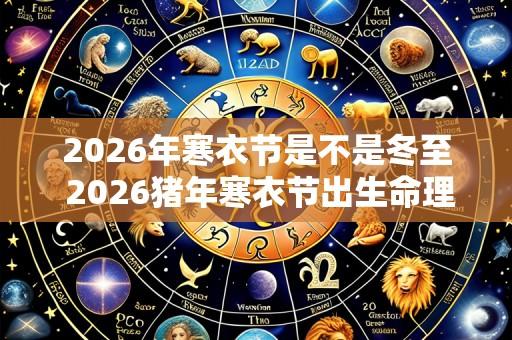 2026年寒衣节是不是冬至 2026猪年寒衣节出生命理