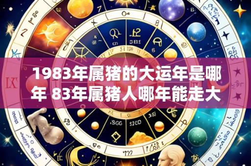 1983年属猪的大运年是哪年 83年属猪人哪年能走大运