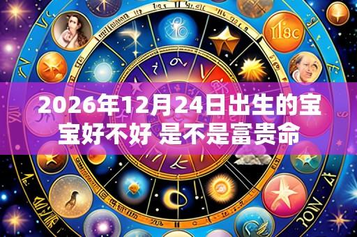 2026年12月24日出生的宝宝好不好 是不是富贵命