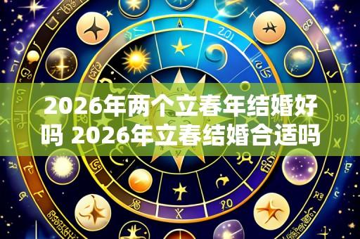 2026年两个立春年结婚好吗 2026年立春结婚合适吗