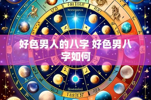 好色男人的八字 好色男八字如何