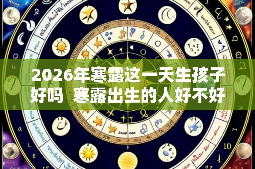 2026年寒露这一天生孩子好吗 寒露出生的人好不好