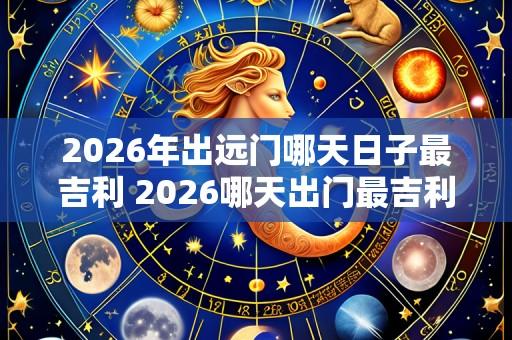 2026年出远门哪天日子最吉利 2026哪天出门最吉利