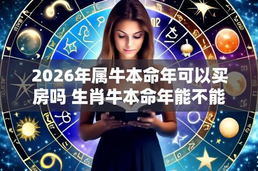 2026年属牛本命年可以买房吗 生肖牛本命年能不能买房