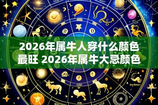 2026年属牛人穿什么颜色最旺 2026年属牛大忌颜色