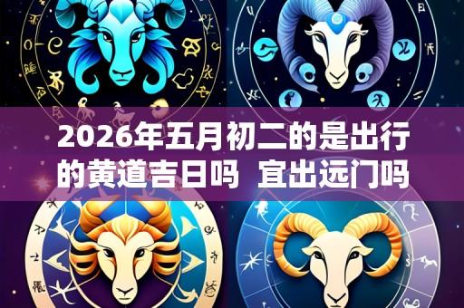 2026年五月初二的是出行的黄道吉日吗  宜出远门吗