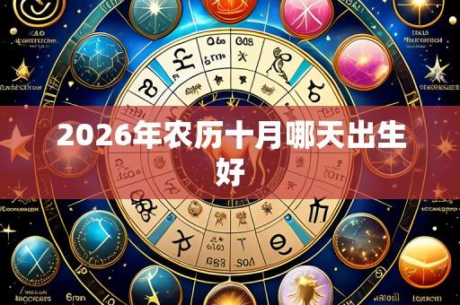 2026年农历十月哪天出生好