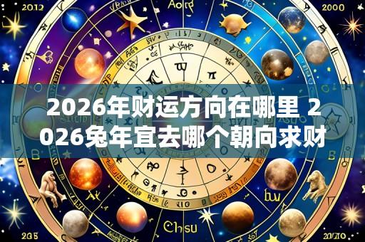 2026年财运方向在哪里 2026兔年宜去哪个朝向求财