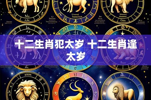 十二生肖犯太岁 十二生肖逢太岁