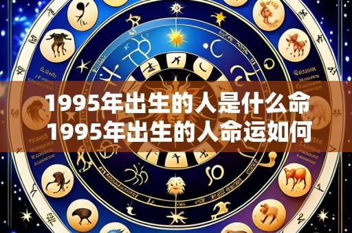 1995年出生的人是什么命 1995年出生的人命运如何