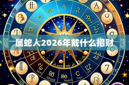 属蛇人2026年戴什么招财