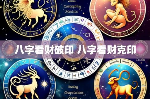 八字看财破印 八字看财克印
