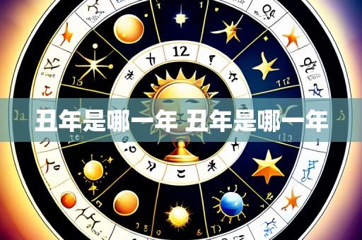 丑年是哪一年 丑年是哪一年