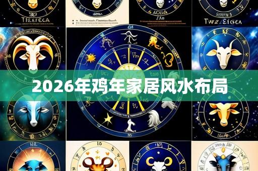 2026年鸡年家居风水布局